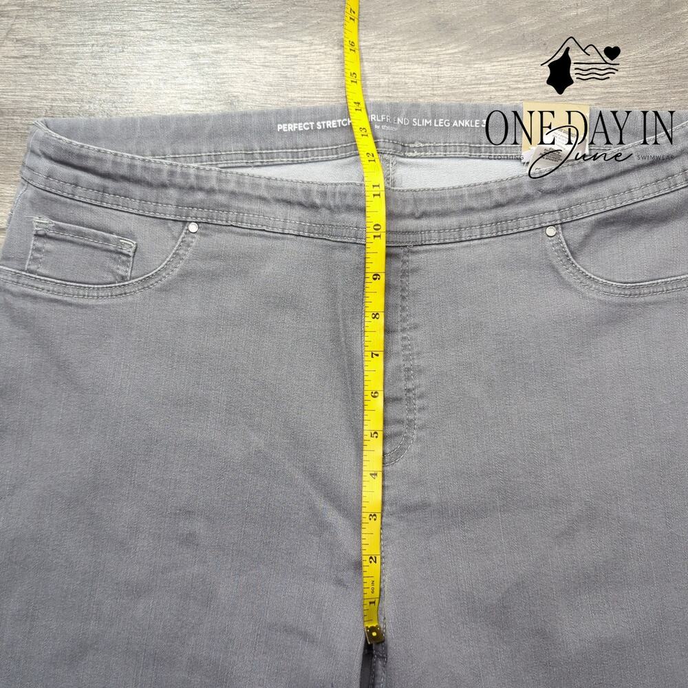 Chico's Girlfriend Slim Leg Ankle Jeans Size Chico's 3 (16) - Picture 4 of 6